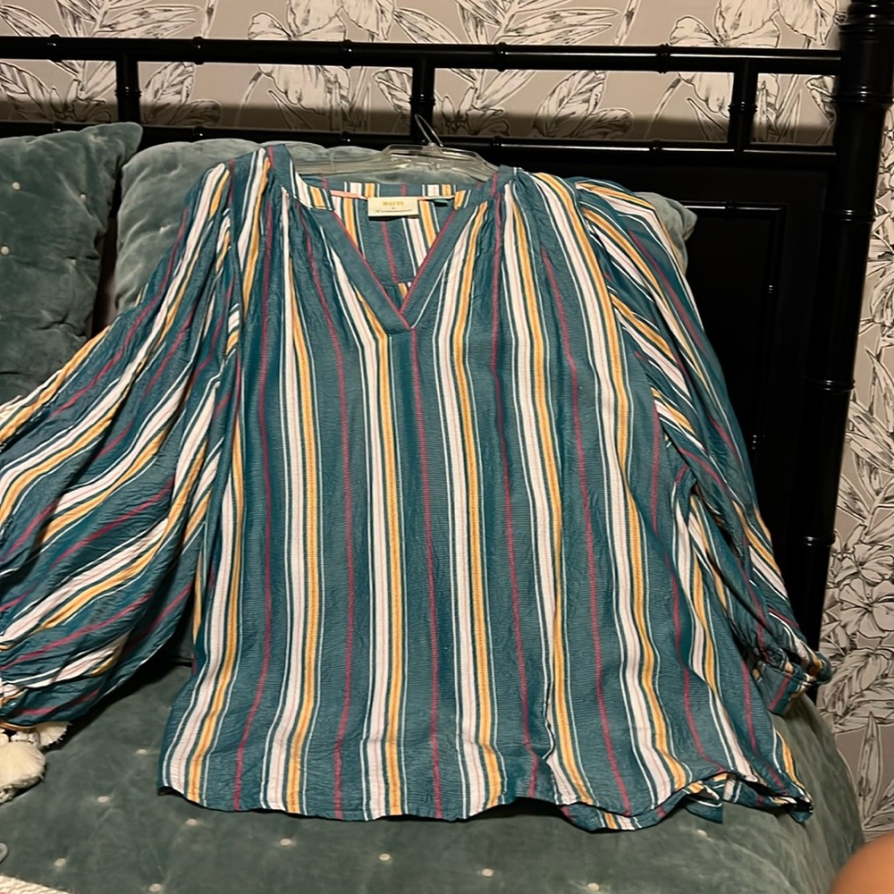 Maeve by Anthropolgie size 1X flowy top